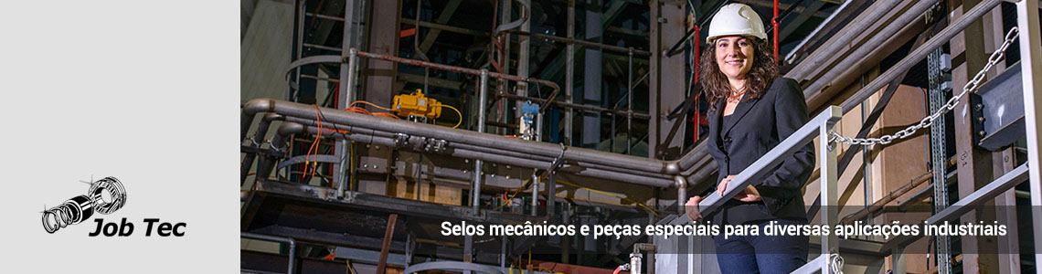 Selos mecnicos e peas especiais para diversas aplicaes industriais